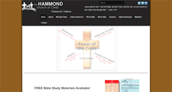 Desktop Screenshot of hammondchurch.com